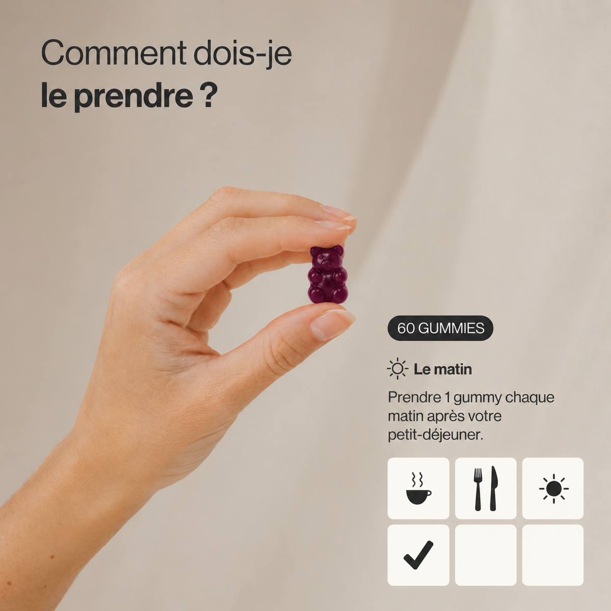Pourquoi choisir nos gummies PQQ + CoQ10 ?