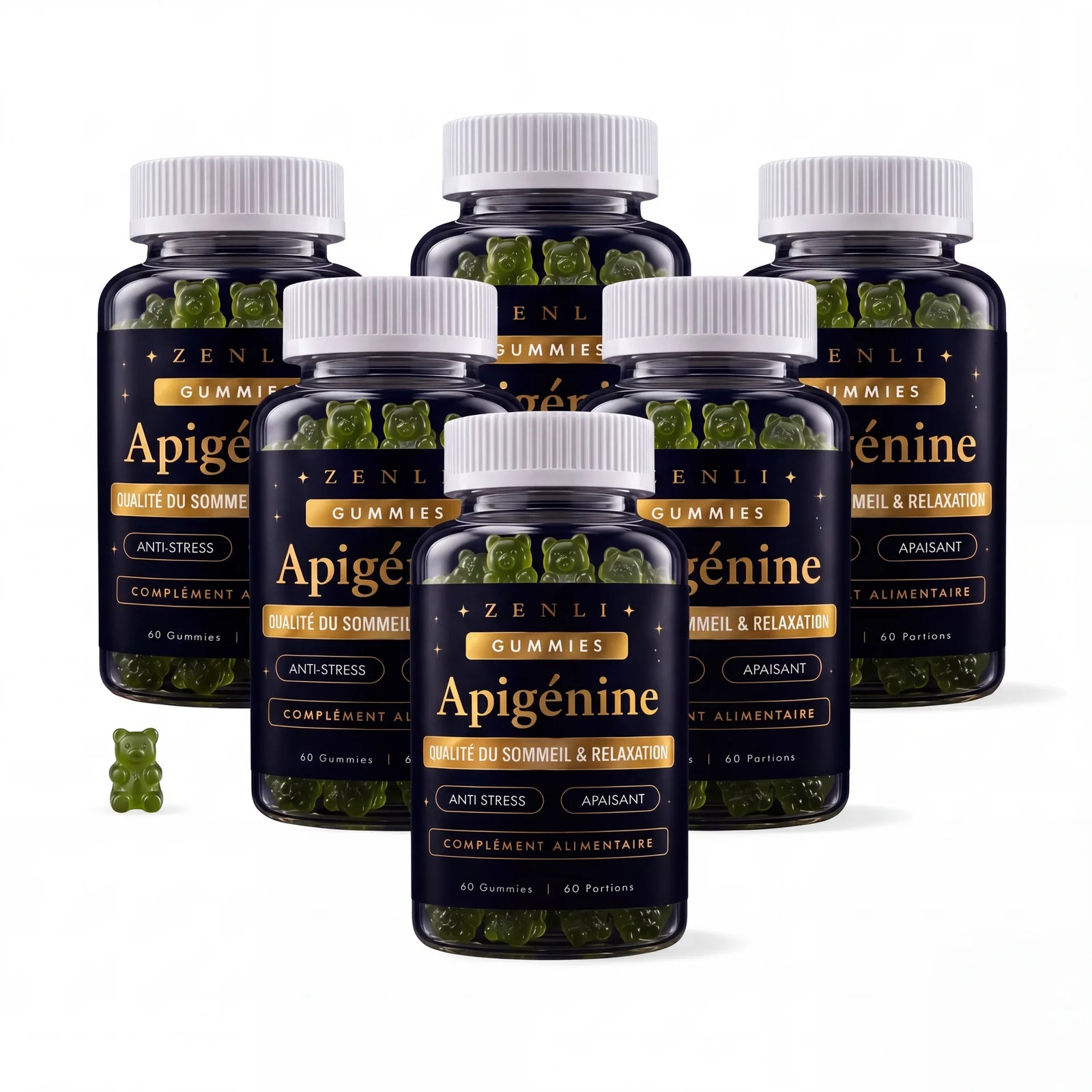 Gummies Apigénine — 6 mois