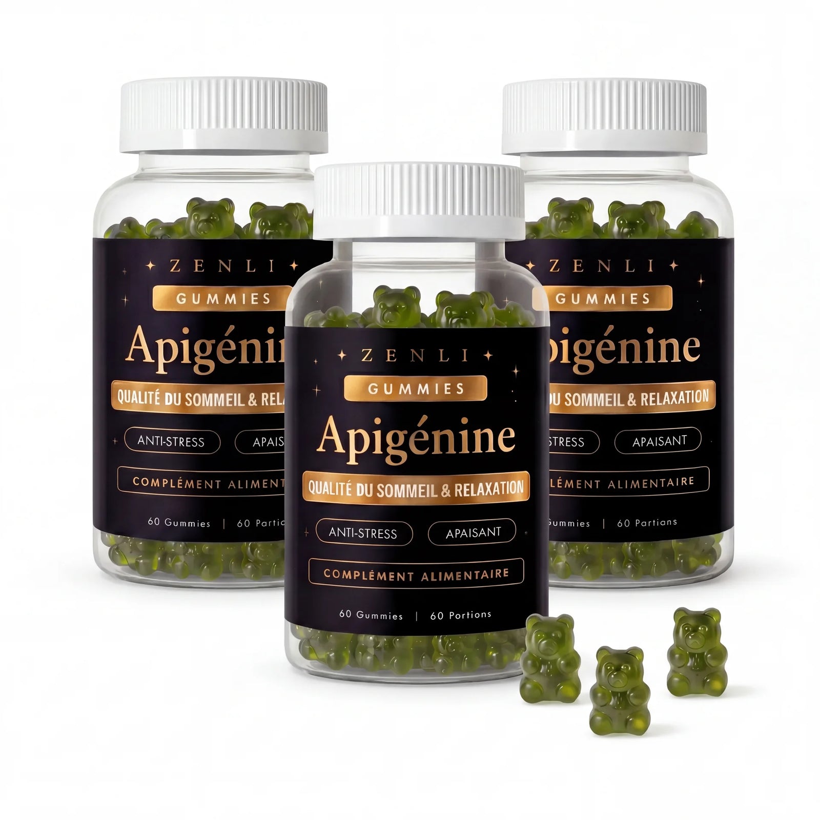 Gummies Apigénine — 3 mois